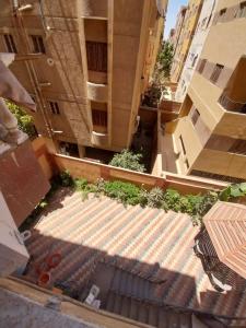 a view from the balcony of a building at Shery''s home in 6th Of October