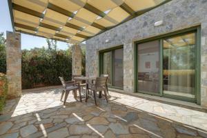 A patio or other outdoor area at Ouzo Stone Studio