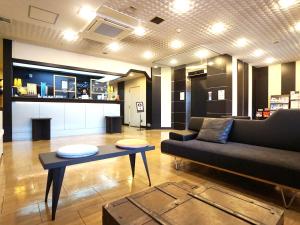 Posezení v ubytování Hotel AreaOne Okayama