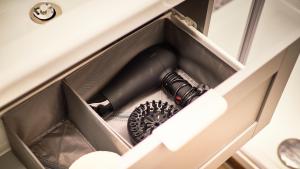 a box with a tool in it at Jeff's - Rooms with a mountain view in Bad Goisern