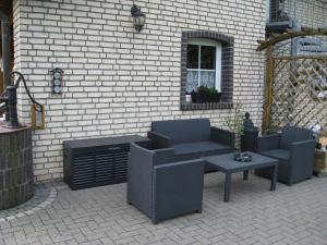 Patio nebo venkovní prostory v ubytování Appartment Haus Müller