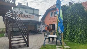 Budova, kde se penzion nachází
