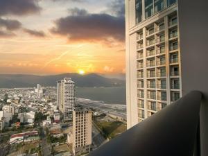 a view of a city from a high rise building at Luxury Apartment - Rooftop Swimming Pool - Beach Front - Hinata Apartment in Danang