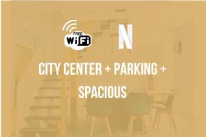 Folleto de estacionamiento en el centro de la ciudad para los espacios de estacionamiento del centro de la ciudad de WFD en Centre Historique - FREE Parking - Self Checkin - WIFI - LA CABANE - SLEEPNTRIPBEZIERS, en Béziers