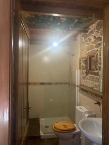 A bathroom at Casa do Castiro