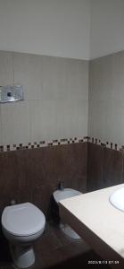 Et badeværelse på Hotel ESER