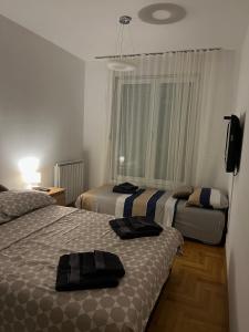 Postel nebo postele na pokoji v ubytování Stepa