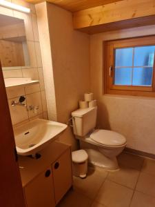 Koupelna v ubytování Ferienwohnung Berner Oberland - Guttannen