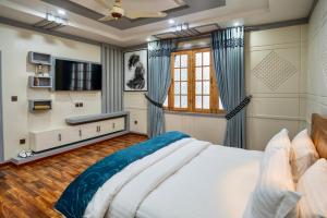 Dirleh Hotel客房内的一张或多张床位