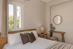 Ένα ή περισσότερα κρεβάτια σε δωμάτιο στο Sea View Villa Kefaloniaprivatevillas +32 φωτογραφίες