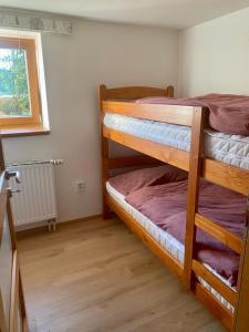 Postel nebo postele na pokoji v ubytování Apartment Gemer & Apartment Volovec + 37 fotografií