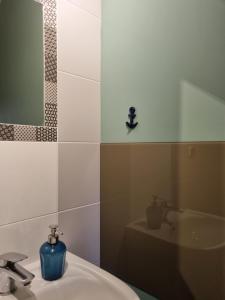 Kúpeľňa v ubytovaní Nadmórz Sztutowo