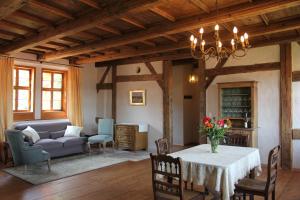 Ruang duduk di Domherrenhaus Meissen