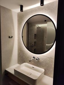 Koupelna v ubytování Ammos Paleochora Hotel