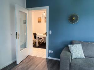 Posezení v ubytování Ferienwohnung Hitzacker/Elbe