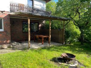 Zahrada ubytování Ferienwohnung Hitzacker/Elbe