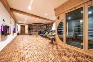 Χώρος καθιστικού στο Der Weberhof/Pension Willibald