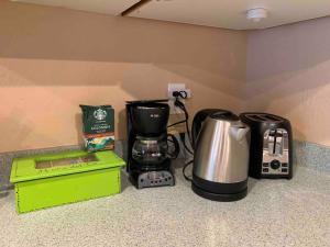 Příslušenství pro přípravu čaje a kávy v ubytování Casa Campo
