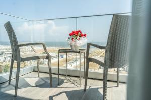 A balcony or terrace at Hotel Caesar