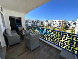 Balkón nebo terasa v ubytování Appartement Costa Mar Martil-Tetouan