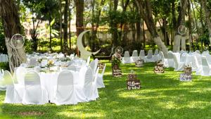 Kebun di luar El Bosque Hotel