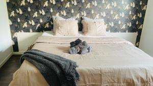 Postel nebo postele na pokoji v ubytování Lavita