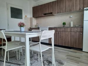 Dapur atau dapur kecil di Viki Apartment