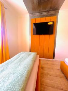 TV a/nebo společenská místnost v ubytování Sofia Apartment & Zimmer Nähe Redbull Ring