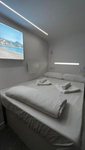 Postel nebo postele na pokoji v ubytování M Pods Malaga