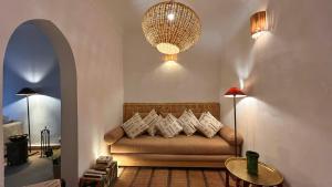 Istumisnurk majutusasutuses Riad Dar Zaman