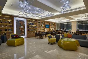 Posezení v ubytování K Hotel Tianjin