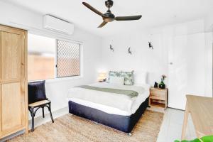 Postel nebo postele na pokoji v ubytování Tropical Terraces