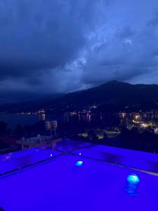 Widok na góry z tego hotelu