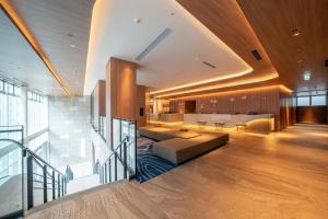 เตียงในห้องที่ Hotel JAL City Nagoya Nishiki