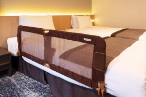 เตียงในห้องที่ Hotel JAL City Nagoya Nishiki