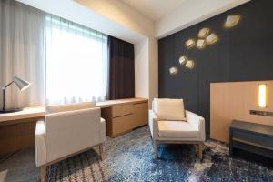พื้นที่นั่งเล่นของ Hotel JAL City Nagoya Nishiki