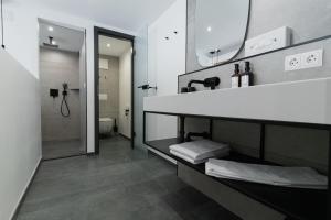 Phòng tắm tại Hotel Andante Rust