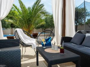Posezení v ubytování Vila Ines near nature park Vrana