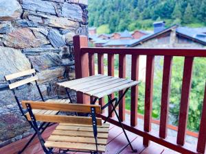 Balkón nebo terasa v ubytování Ático Dúplex En Valle De Incles - Parking Gratis l by BonesVacances