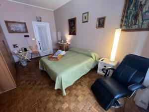 Postel nebo postele na pokoji v ubytování camera Santa Rita