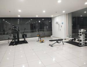 The fitness centre and/or fitness facilities at Bukit Jalil City of Green Condominium 温馨小型舒服住所适合一家4口