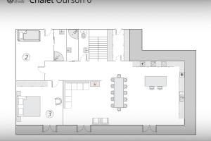 Κάτοψη του Chalet Ourson du Passieu - OVO Network