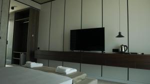 Postel nebo postele na pokoji v ubytování Hotel Nobilis Hall