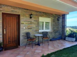 Balkón nebo terasa v ubytování Casa da Xesteira-Merexo-Muxía-Costa da Morte