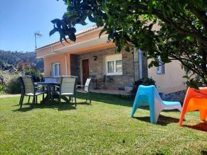 Zahrada ubytování Casa da Xesteira-Merexo-Muxía-Costa da Morte