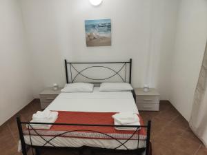 Cama o camas de una habitación en Casa Mendez