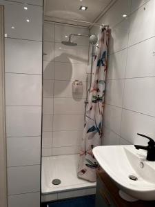 Ένα μπάνιο στο A&V Apartments Wunderschöne Rheinblick Wohnung zum entspannen Apt Ela +22 φωτογραφίες