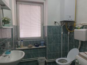 Ένα μπάνιο στο Apartman Central