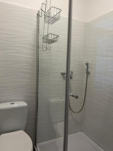 Koupelna v ubytování Motel Orzeł