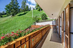 Balcone o terrazza di Bachwiesl Hof Apt Ocker